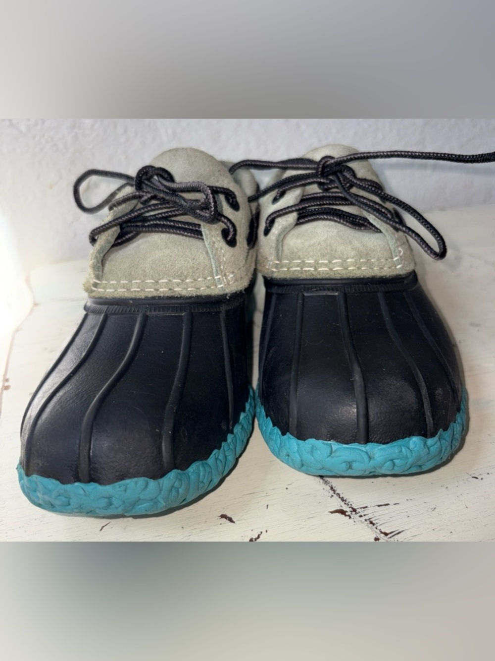 ☔️🦆L.L. Bean Classic Bean Boots Preppy Rain Waterproof Duck Shoes EUC 8.5 - Picture 8 of 15
